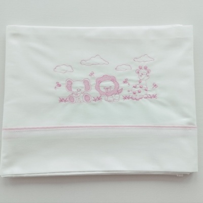Jogo de Cama Bebé Rosa Bebé Jogo de Cama Bebé Rosa Bebé