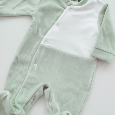 Conjunto Primeira Roupinha Personalizado Verde Conjunto Primeira Roupinha Personalizado Verde