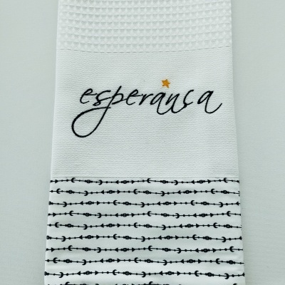 Pano de Cozinha Bordado