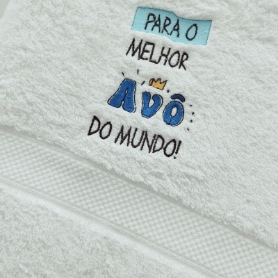 Toalha " Melhor Avô do Mundo"