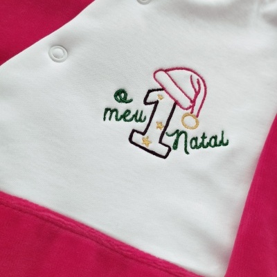 Conjunto para bebé Vermelho (1 mês)