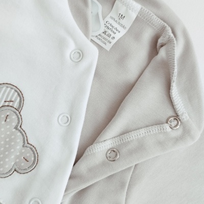 Conjunto para bebé Cinza Conjunto para bebé Cinza