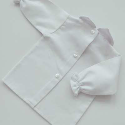 Conjunto em malha para bebé Cinza