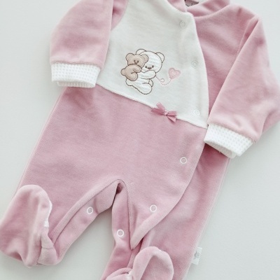 Conjunto para bebé Rosa Velho