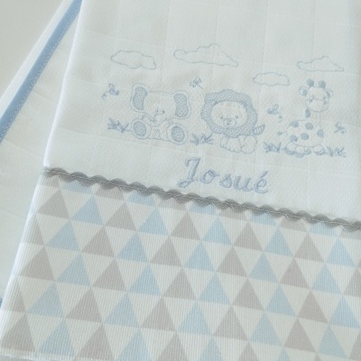 Fralda de Tecido Personalizada para Bebé – Conforto e Qualidade