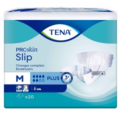 TENA Slip Proskin 30 unidades- Fralda para incontinência