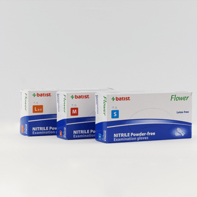 Luvas Nitrilo sem Pó BATIST s/pó Nitrilo (100 un)