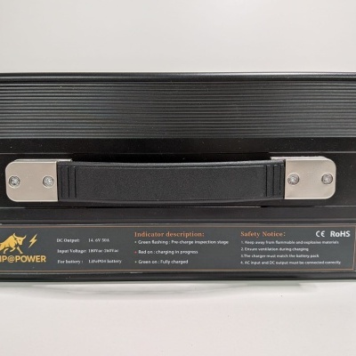 Carregador Automático Inteligente 220V → 12V | 50A NP@POWER Premium