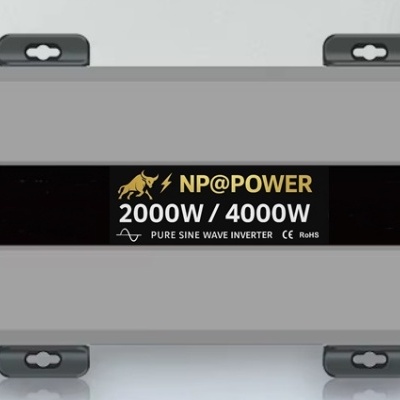 Inversor de Onda Pura NP@POWER 2000W / 4000W com Comando Remoto
