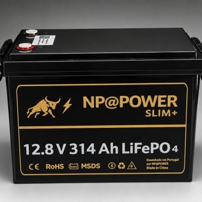 NP@POWER SLIM+ 12.8V 314Ah LiFePO₄