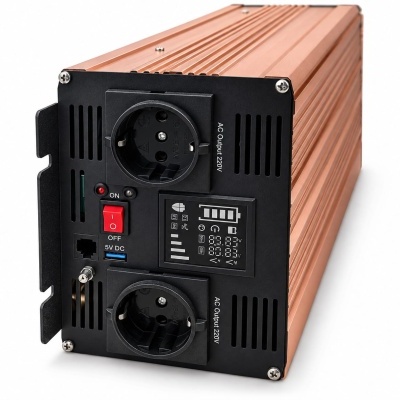 Inversor de Onda Pura NP@POWER 2000W / 4000W com Comando Remoto Gama Premium+