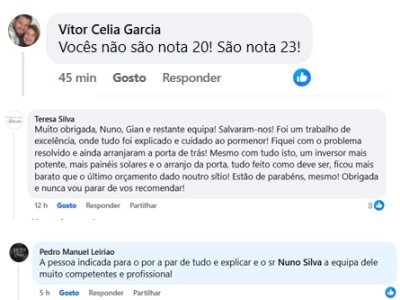 O que dizem os nossos clientes sobre a NP@POWER