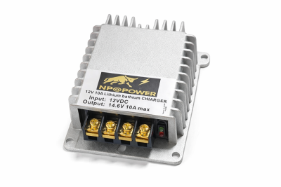 🔋 DC-DC CHARGER 10A 12V → 12V LiFePO₄ NP@POWER – Gama Premium+