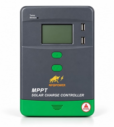 Controlador de Carga Solar MPPT 30A 12V/24V NP@POWER ESSENTIAL – Bluetooth + APP