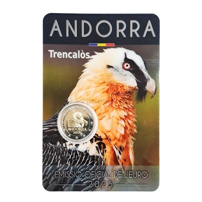 Andorra 2 Euros Abutre Quebra-Ossos 2025