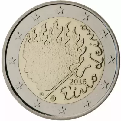 Finlândia 2016  O escritor e letrista finlandês Eino Leino