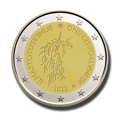 Finlândia 2 euro 2022 Pesquisa Climática