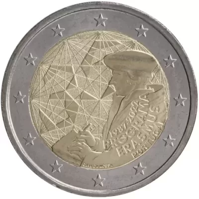 PORTUGAL 2 euro 2022  35 anos do programa Erasmus