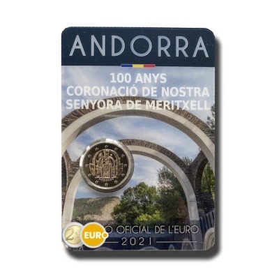 Andorra 2 euro 2021 Nossa Senhora de Meritxell