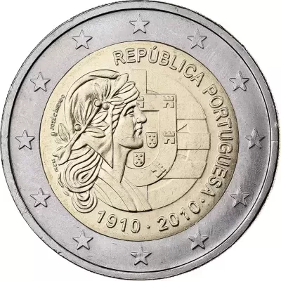 Portugal 2 euro 2010 Republica