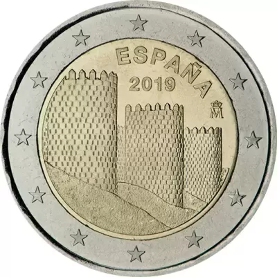 Espanha 2019  Cidade velha de Ávila e as suas igrejas fora das muralhas