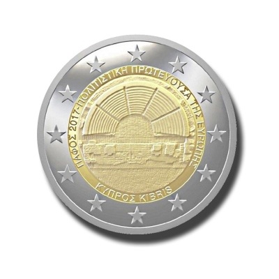 Chipre 2 euro 2017 – Capital Europeia da Cultura Pafos
