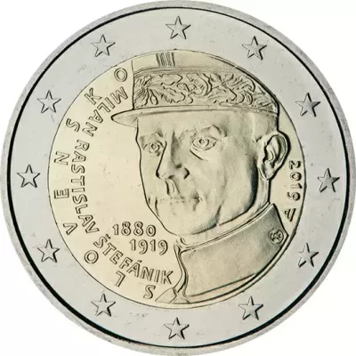 Eslováquia 2019  100 anos da morte de Milan Rastislav Štefánik