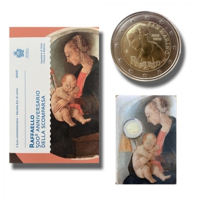 Sao Marino 2 euro Raffaello 2020
