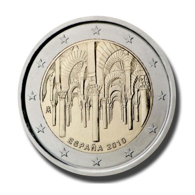 Espanha 2 euro 2010 Centro histórico de Córdoba