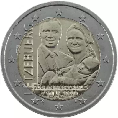 Luxemburgo 2020 Nascimento do Príncipe Charles