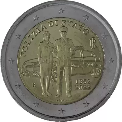 ITÁLIA 2022  170 anos da fundação da Polícia Nacional italiana