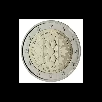 França 2018 Centáurea azul de França (Bleuet de France)