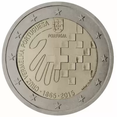 Portugal 2 euro 2015 Cruz Vermelha
