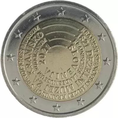 ESLOVÉNIA 2021 Bicentenário da fundação do Museu Provincial de Carniola, o primeiro museu da Eslovénia