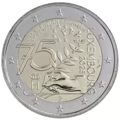 LUXEMBRUGO 2025  75.º aniversário da declaração Robert Schuman, de 9 de maio de 1950