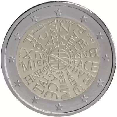 PORTUGAL 2 euro 2023  Paz