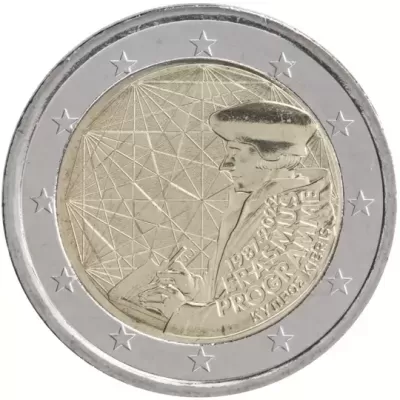 CHIPRE 2 euro 2022  35 anos do programa Erasmus