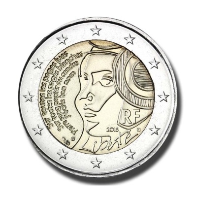 França  2 euro 2015 225 anos da Festa da Federação