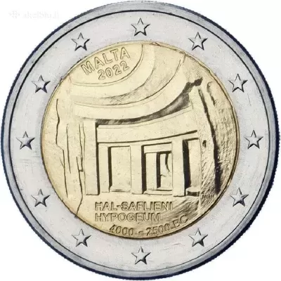 Malta 2 euro 2022 Hypogeum