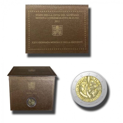 Vaticano 2 euro 2011 26.ª Jornada Mundial da Juventude