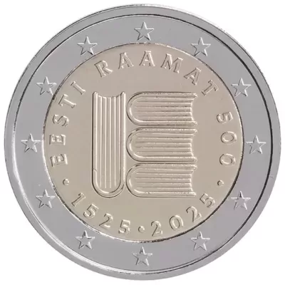 ESTÓNIA 2025  500.º aniversário da primeira publicação com palavras em estónio e do início da língua literária estónia