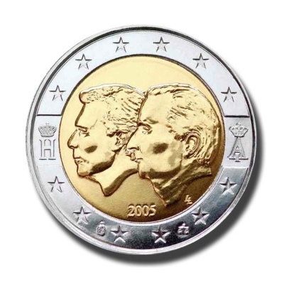 Bélgica 2 euro 2005 União Económica Belgo‑Luxemburguesa