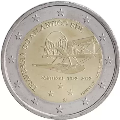 PORTUGAL 2 euro 2022 Travessia Atlantico