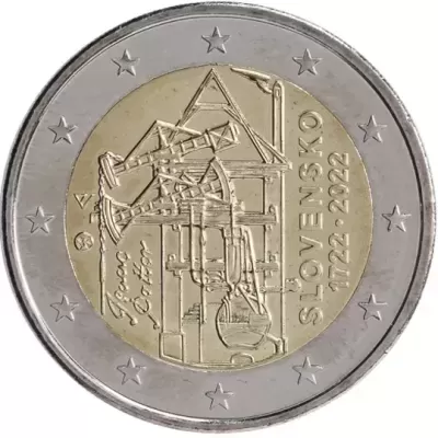 ESLOVÁQUIA 2022  300.º aniversário da construção da primeira máquina a vapor atmosférica da Europa continental para drenagem de minas