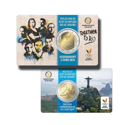 Bélgica 2 euro 2016 Jogos Olímpicos