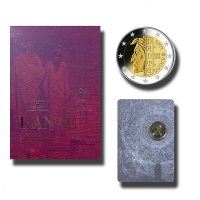 Sao Marino 2 euro Dante Alighieri 2015