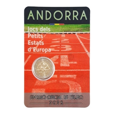 Andorra 2 Euros Jogos dos Pequenos Estados da Europa 2025