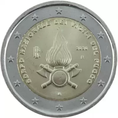 Itália 2020  80 anos da fundação do Corpo Nazionale dei Vigili del Fuoco