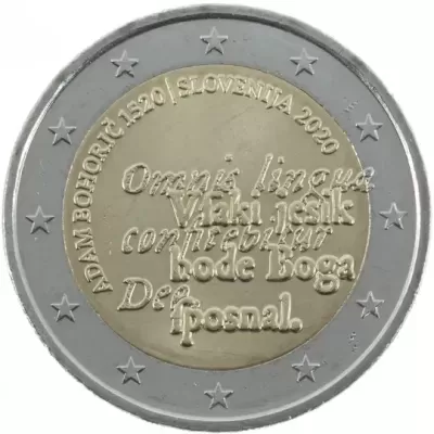 Eslovénia 2020  500 anos do nascimento de Adam Bohorič