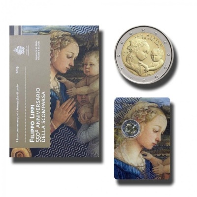 Sao Marino 2 euro Filippo Lippi 2019